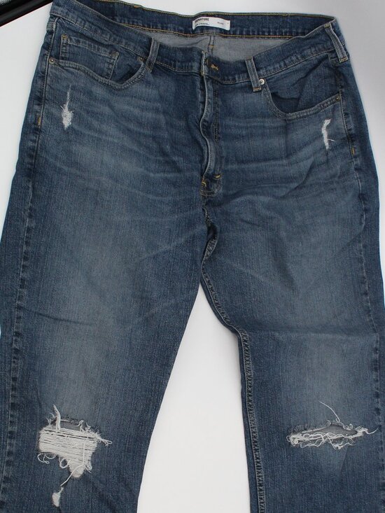 Levis Strauss Other - LEVIS‎ Signature Relaxed Mens Jeans 40 x 32 Distressed Denim Med Wash EXC COND